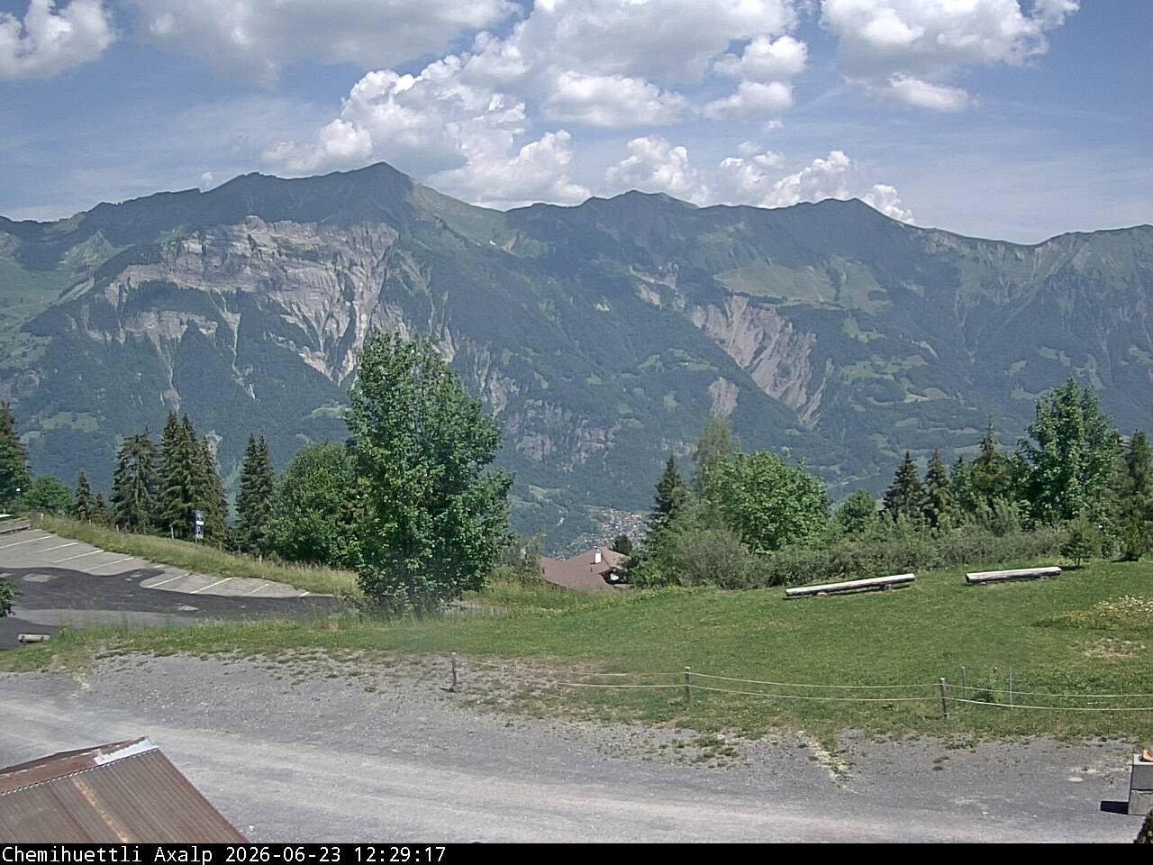 Archived image Webcam Axalp - Chamihüttli