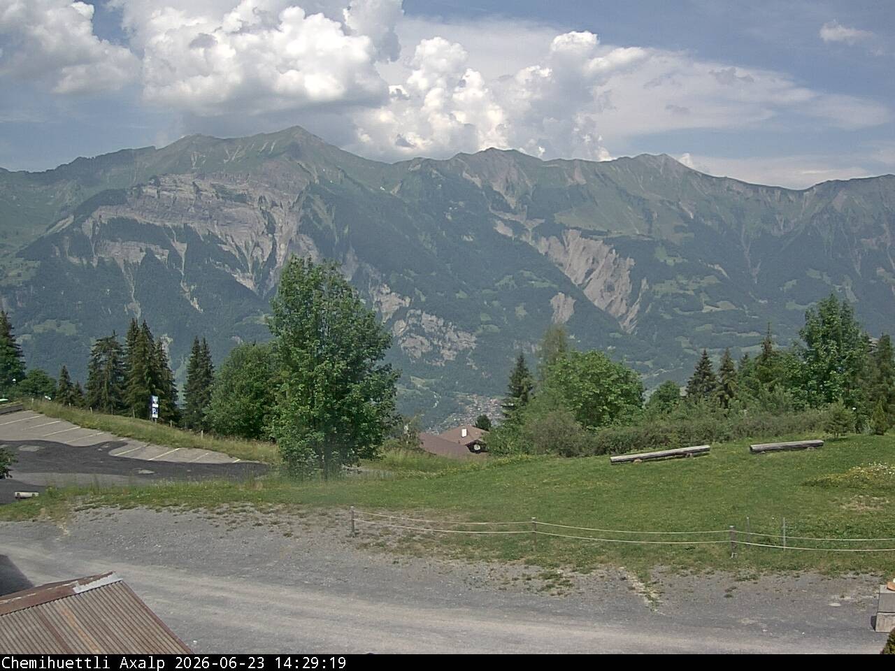 Archived image Webcam Axalp - Chamihüttli