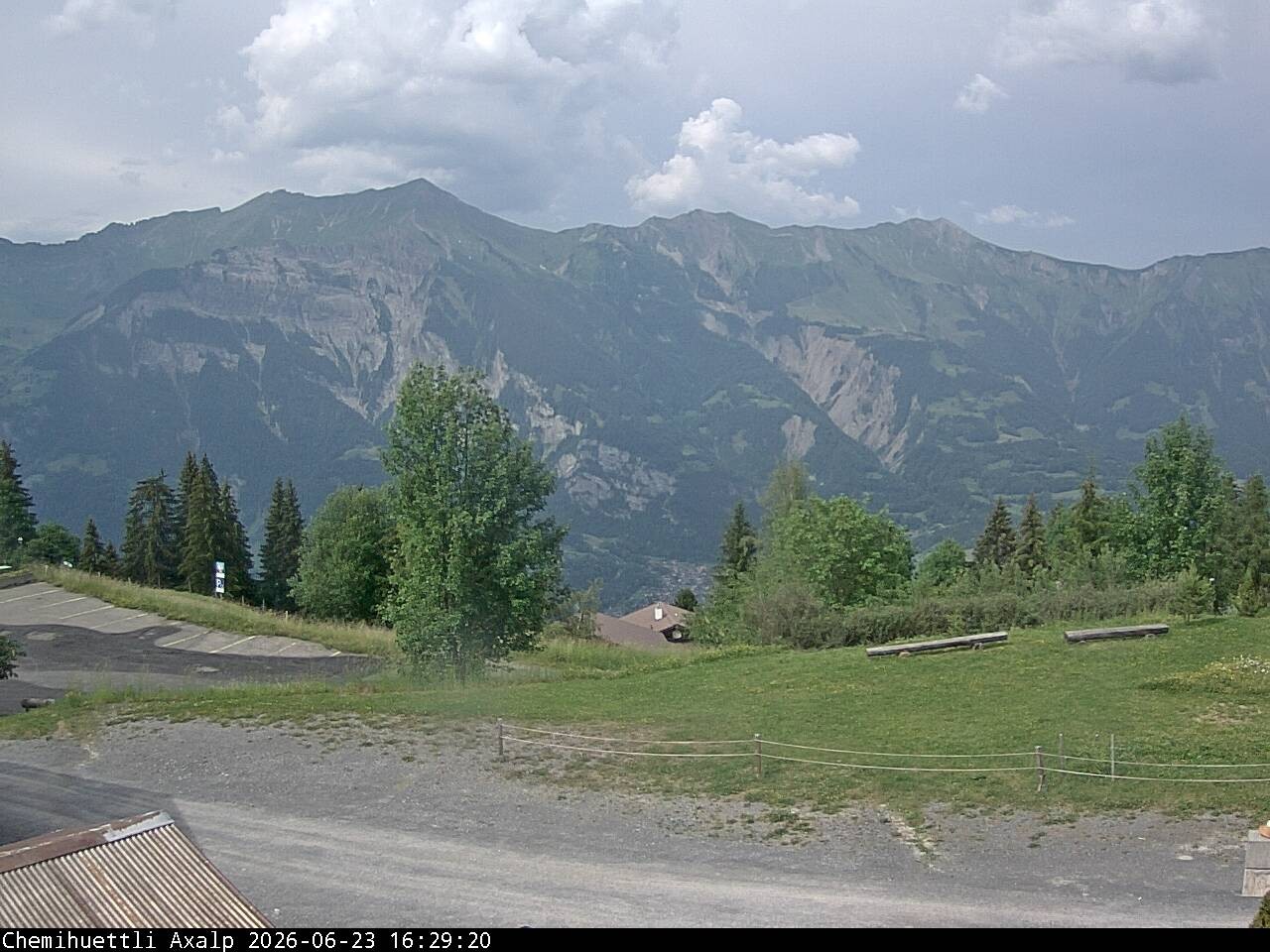Archived image Webcam Axalp - Chamihüttli