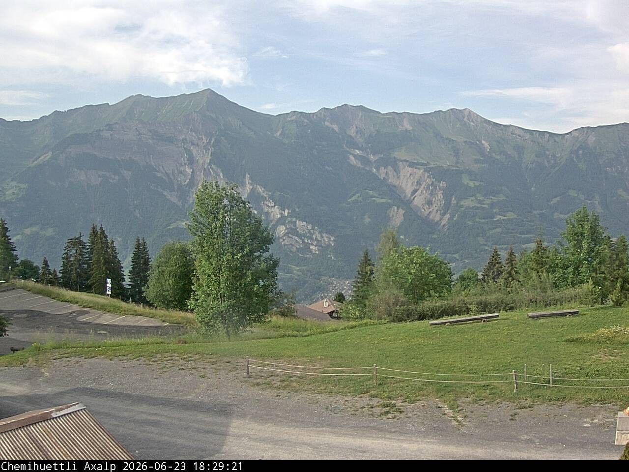 Archived image Webcam Axalp - Chamihüttli