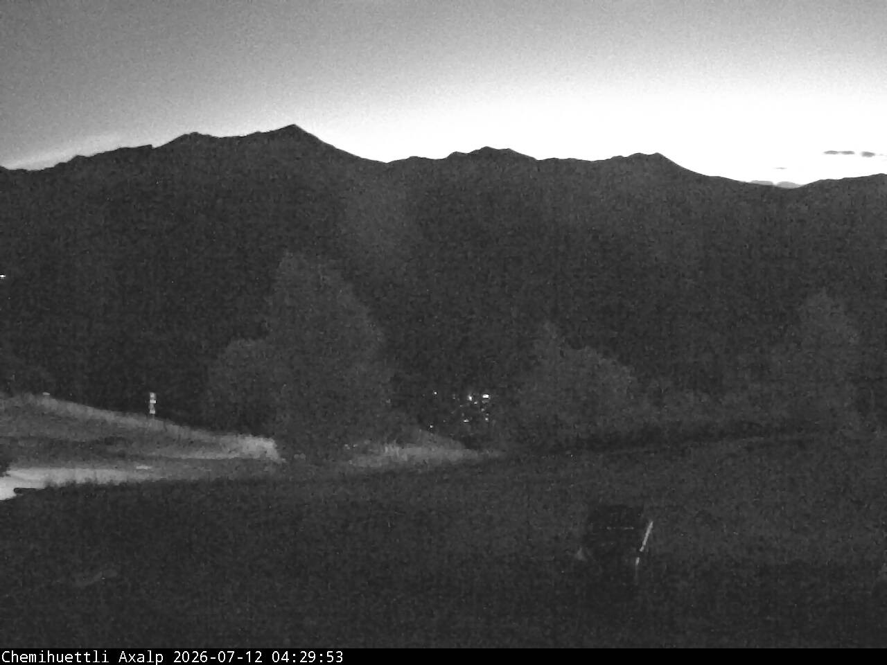 Archived image Webcam Axalp - Chamihüttli