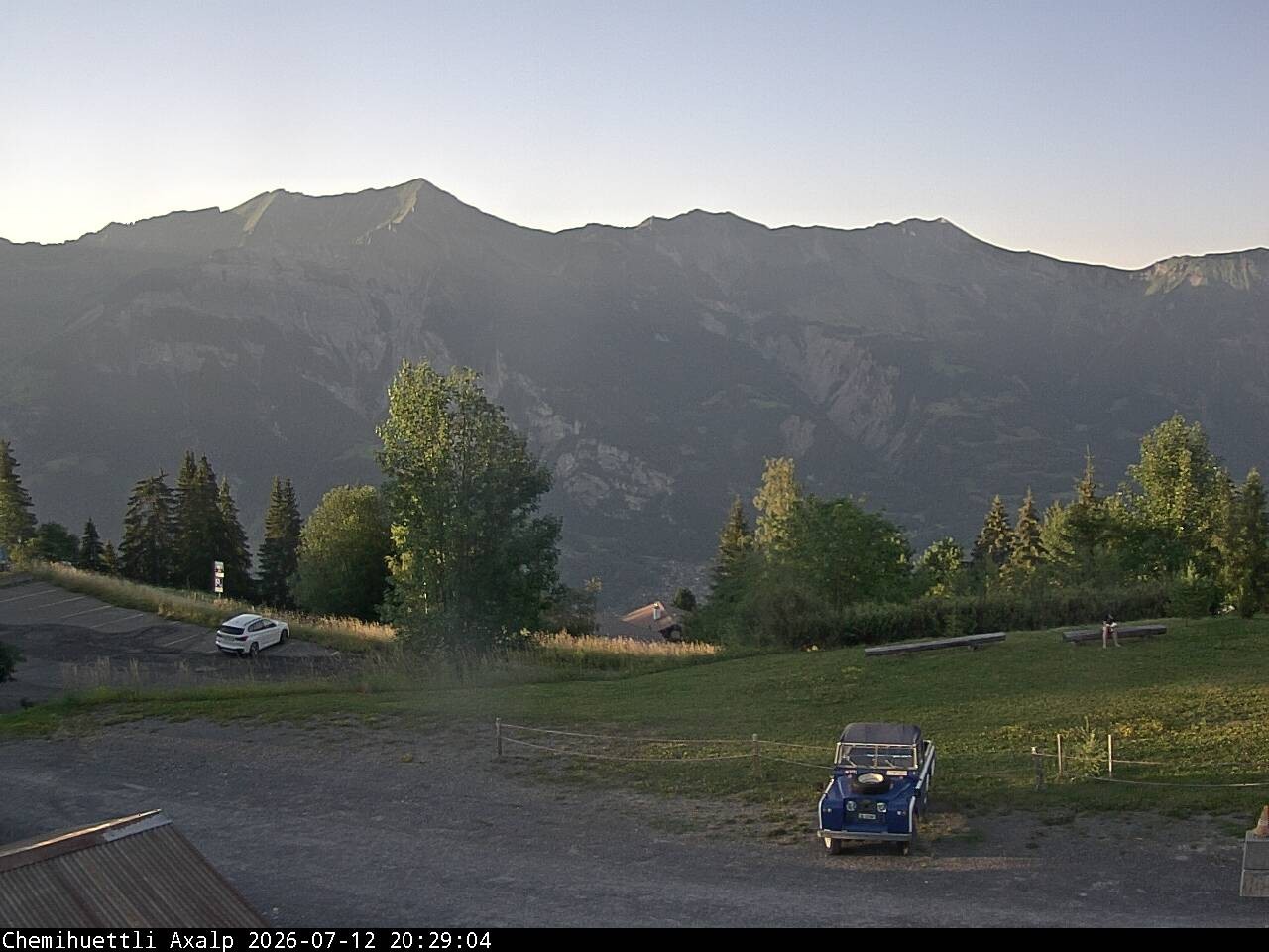 Archived image Webcam Axalp - Chamihüttli