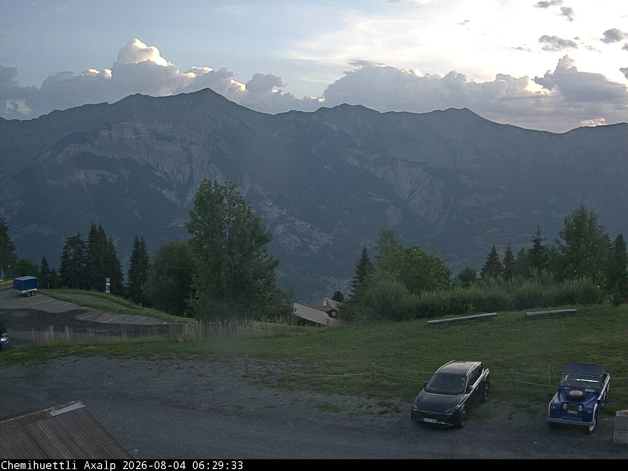 Archived image Webcam Axalp - Chamihüttli