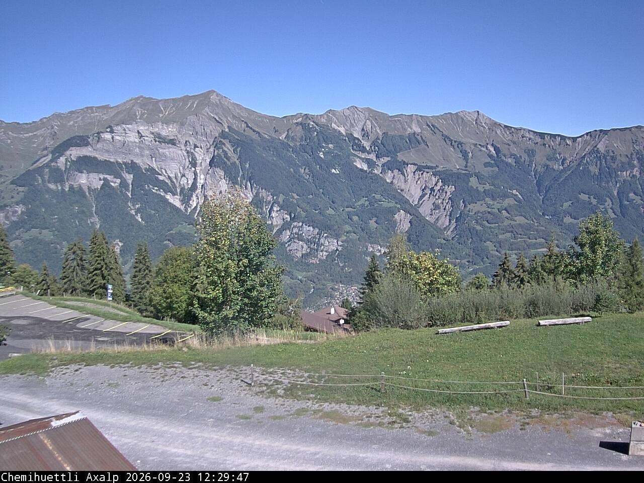 Archiv Foto Webcam Chemihüttli Apartments Axalp