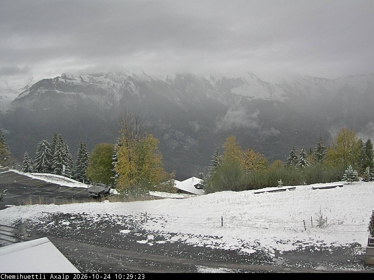 Archiv Foto Webcam Chemihüttli Apartments Axalp