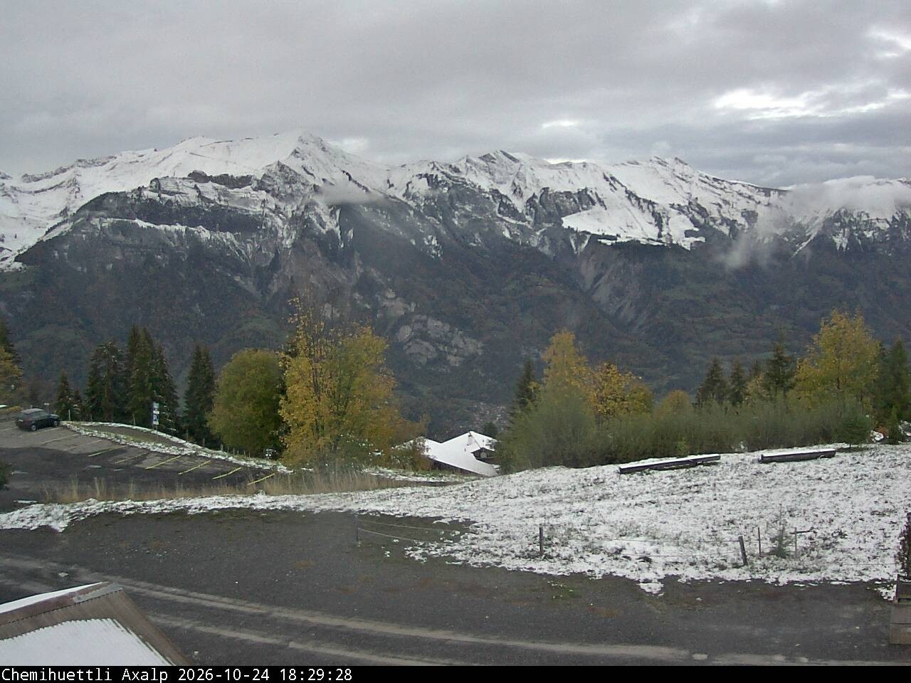 Archiv Foto Webcam Chemihüttli Apartments Axalp