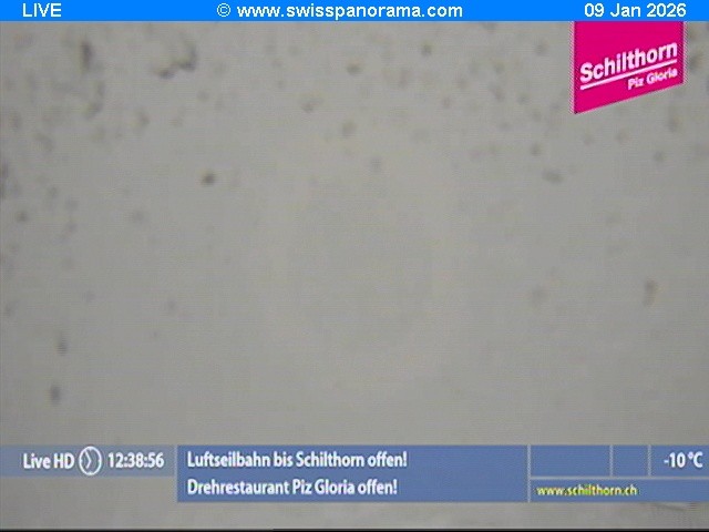Archived image Webcam Schilthorn (2.970 m)