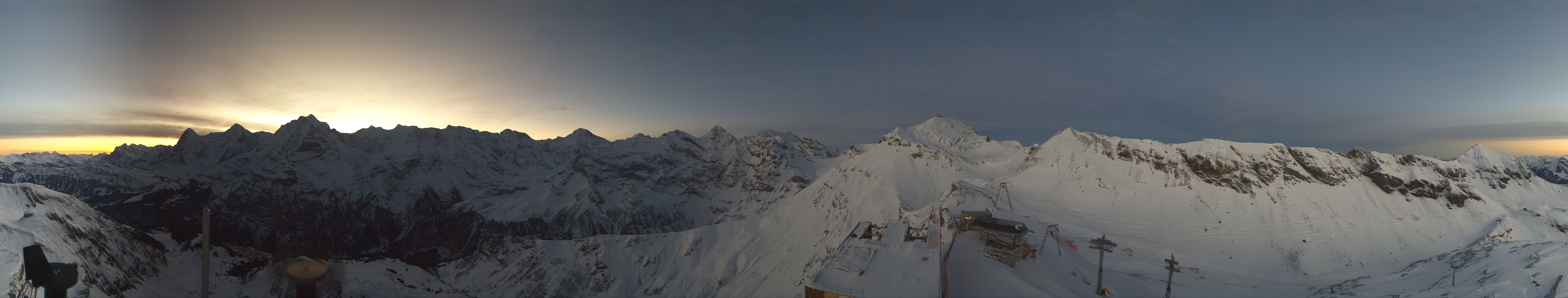 Archiv Foto Webcam Panoramacam Schilthorn Birg