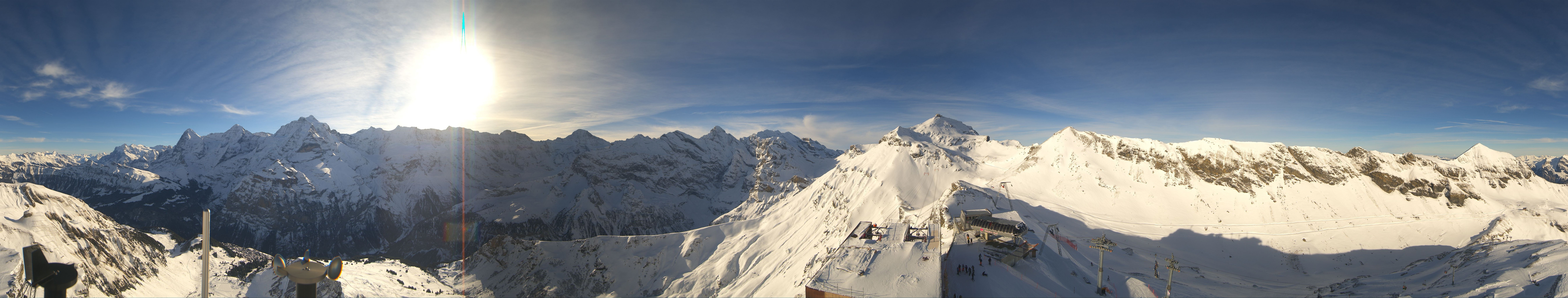Archiv Foto Webcam Panoramacam Schilthorn Birg
