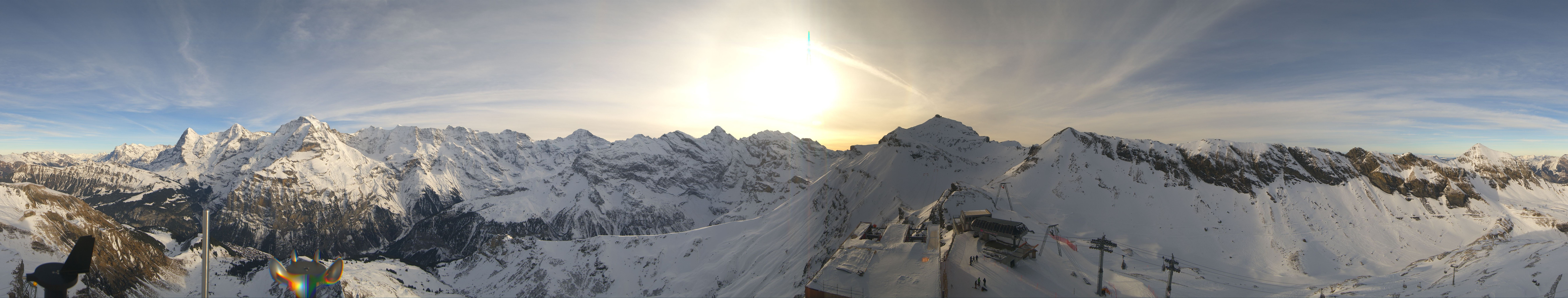 Archiv Foto Webcam Panoramacam Schilthorn Birg