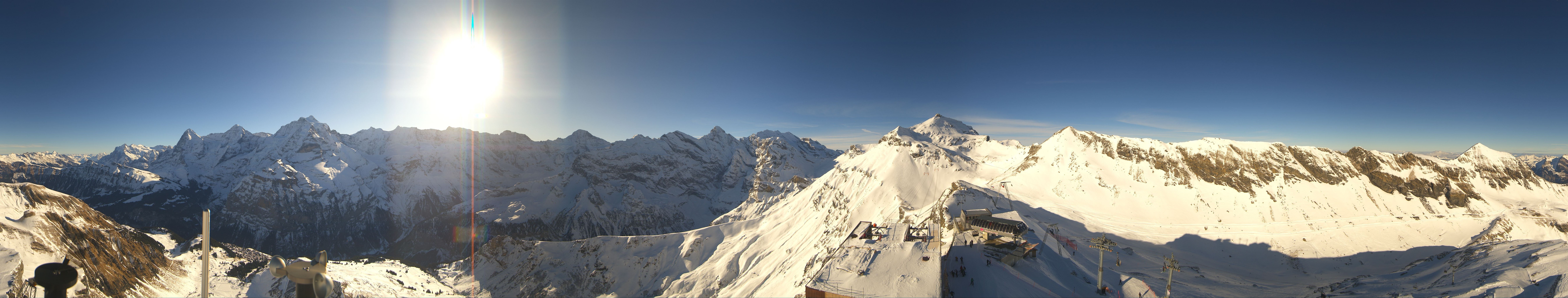 Archiv Foto Webcam Panoramacam Schilthorn Birg