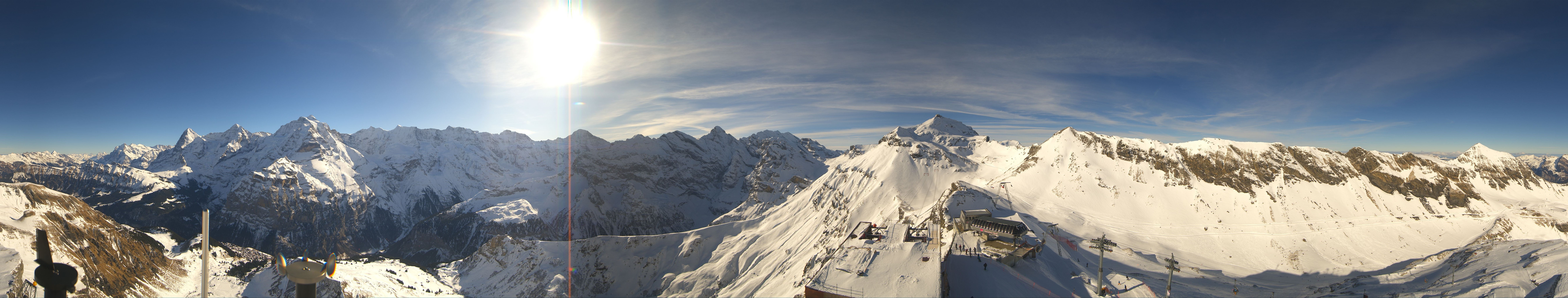 Archiv Foto Webcam Panoramacam Schilthorn Birg