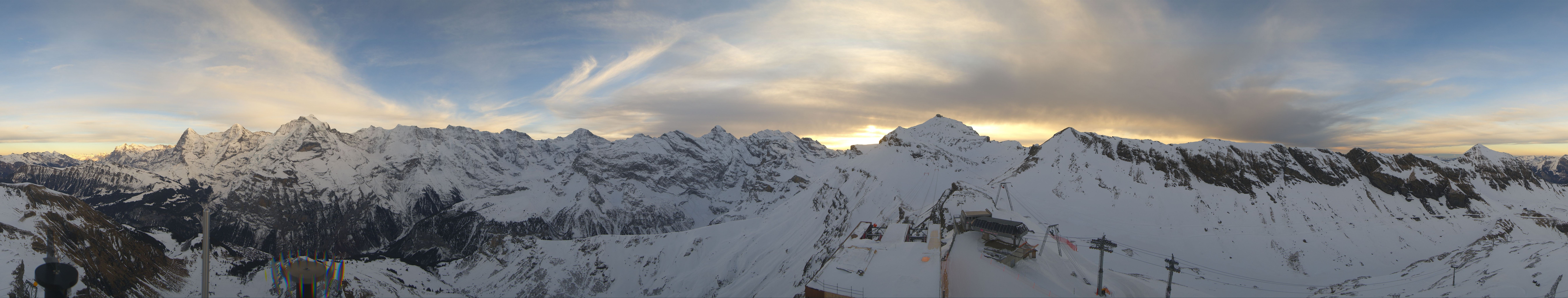 Archiv Foto Webcam Panoramacam Schilthorn Birg