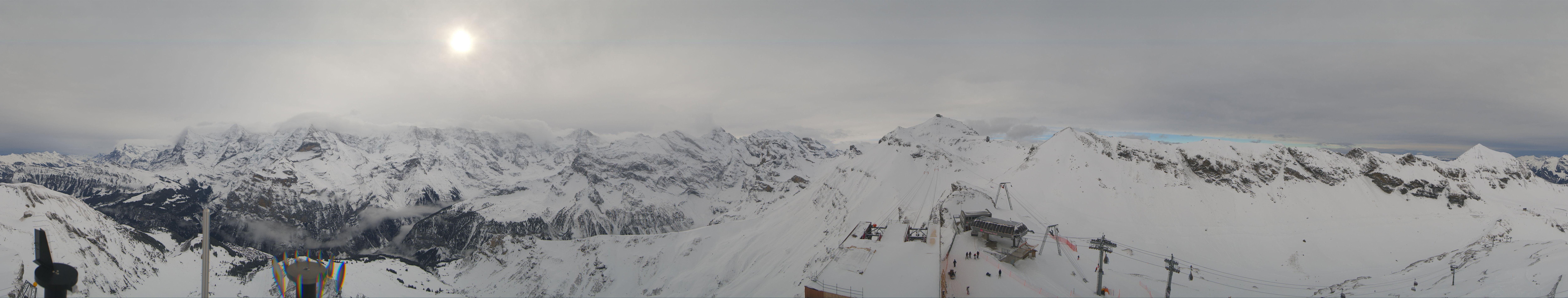 Archiv Foto Webcam Panoramacam Schilthorn Birg