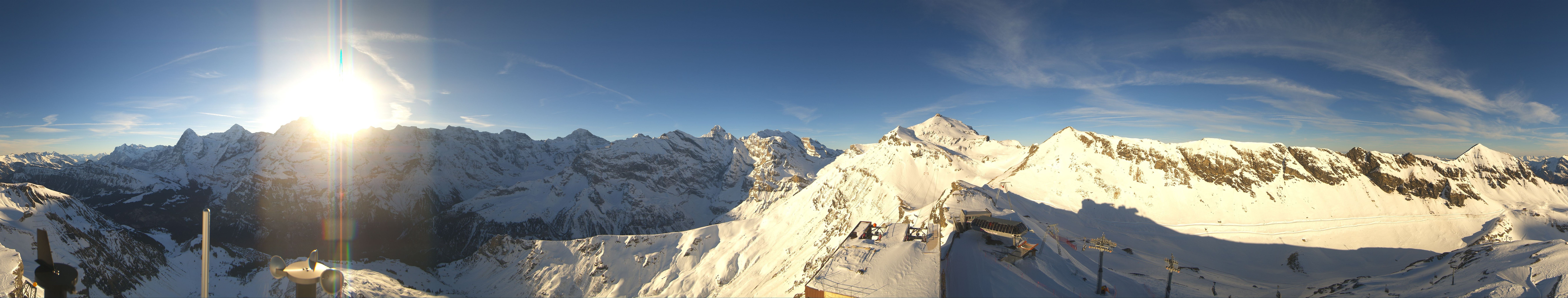 Archived image Webcam Birg / Schilthorn Roundshot