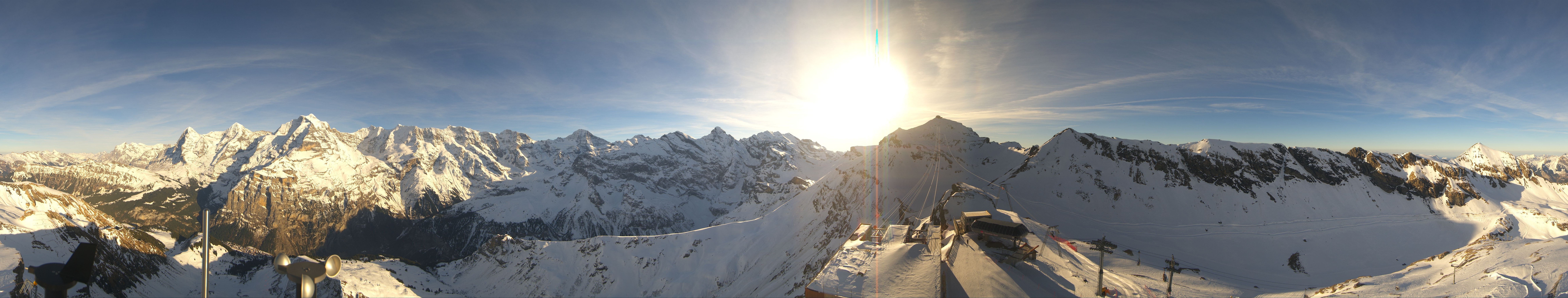 Archived image Webcam Birg / Schilthorn Roundshot