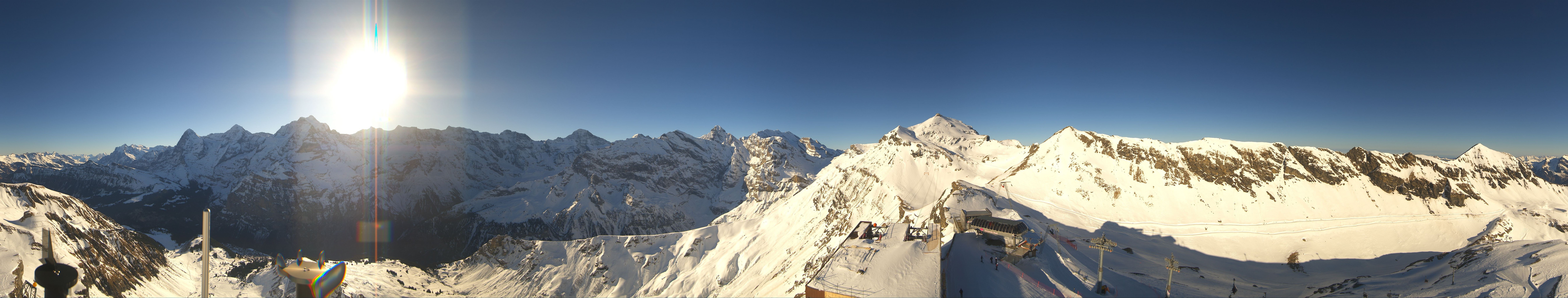 Archiv Foto Webcam Panoramacam Schilthorn Birg