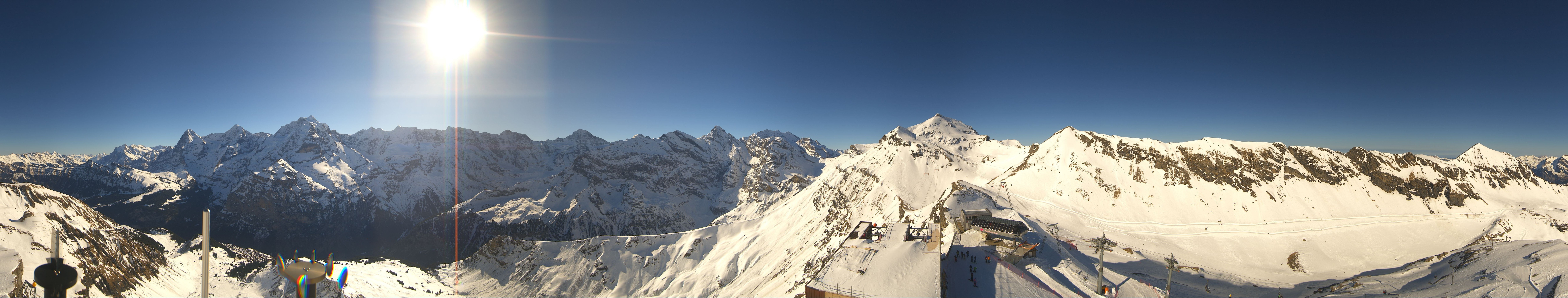 Archiv Foto Webcam Panoramacam Schilthorn Birg