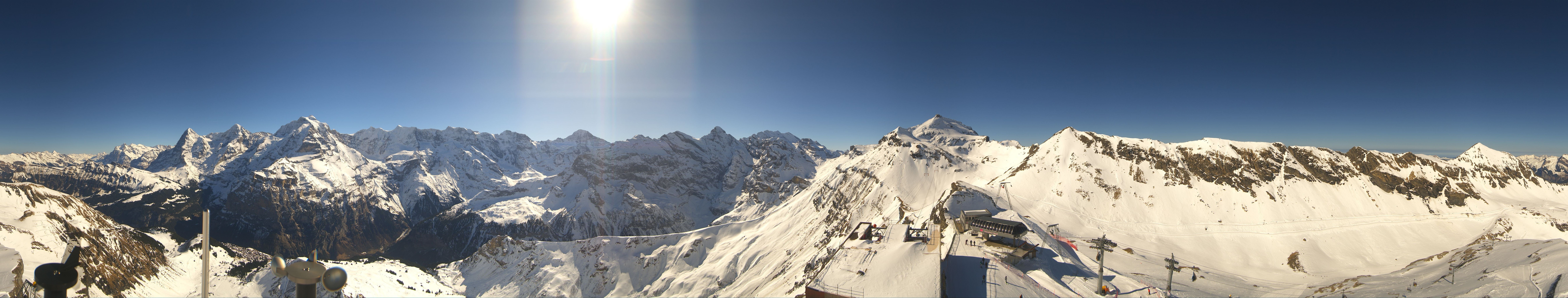 Archiv Foto Webcam Panoramacam Schilthorn Birg