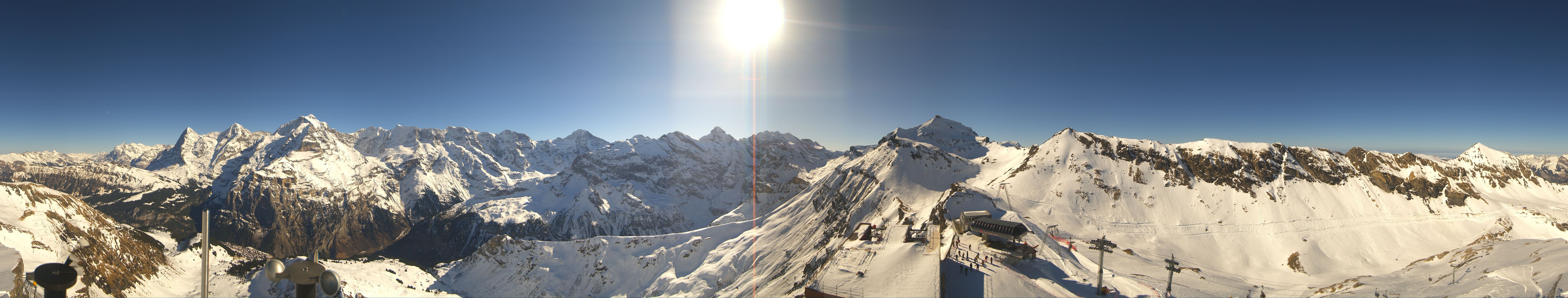 Archiv Foto Webcam Panoramacam Schilthorn Birg