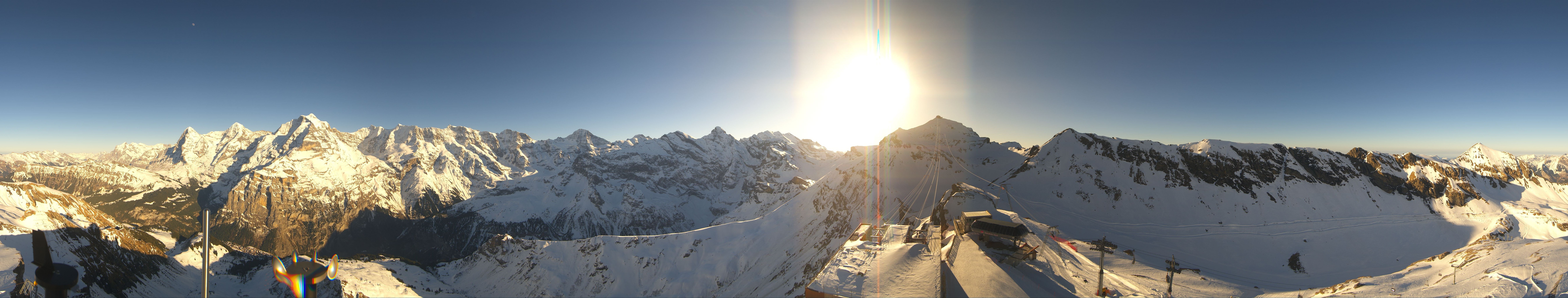 Archiv Foto Webcam Panoramacam Schilthorn Birg
