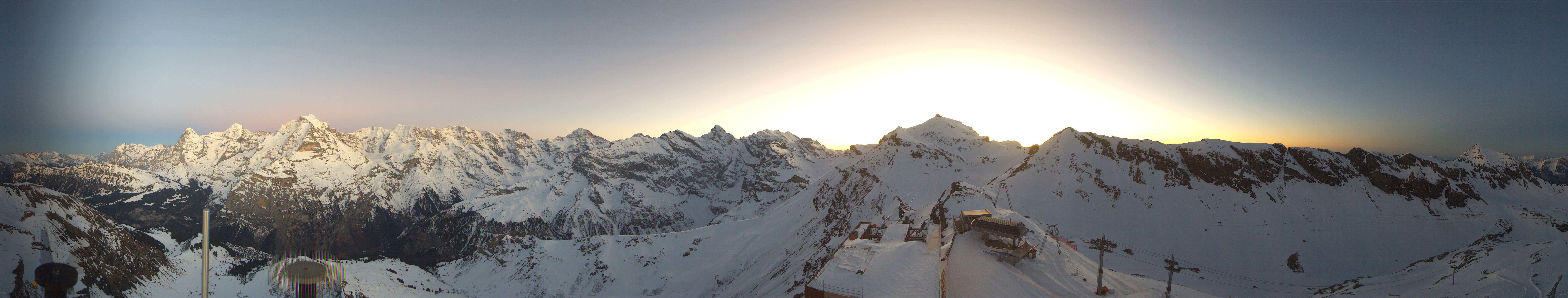 Archiv Foto Webcam Panoramacam Schilthorn Birg