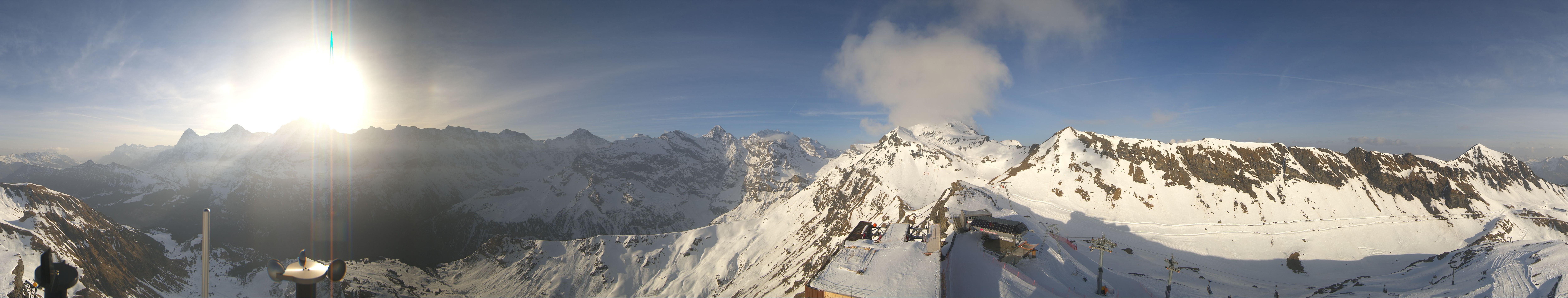 Archiv Foto Webcam Panoramacam Schilthorn Birg