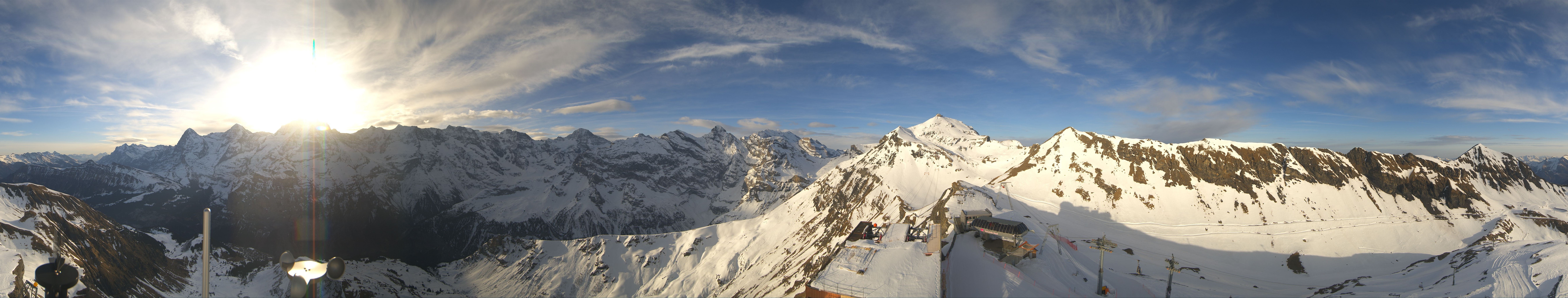 Archiv Foto Webcam Panoramacam Schilthorn Birg