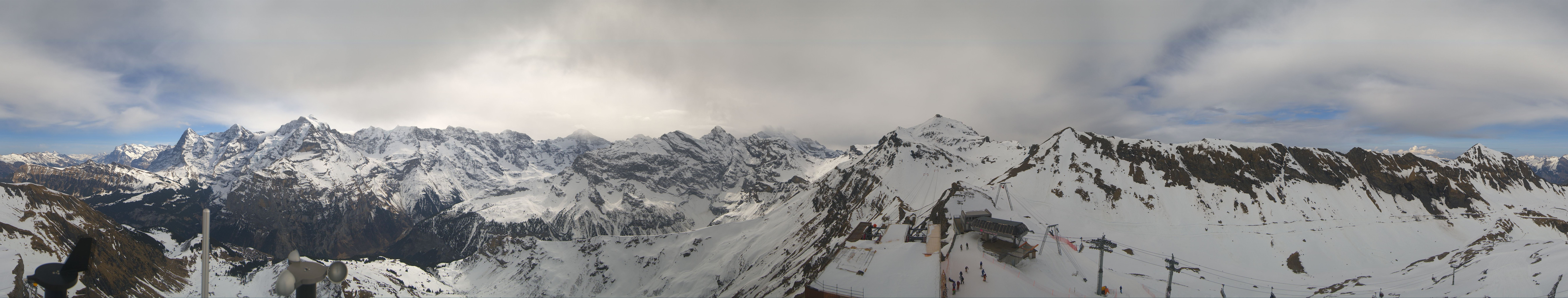 Archiv Foto Webcam Panoramacam Schilthorn Birg