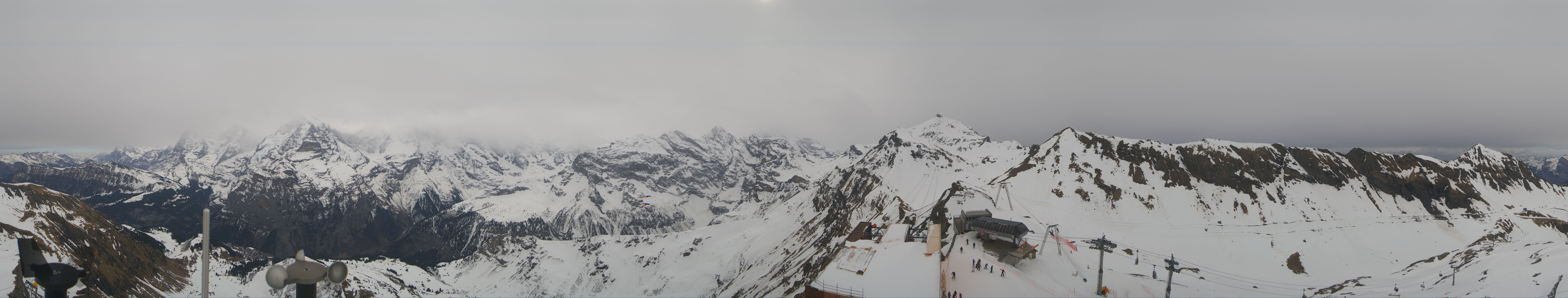 Archiv Foto Webcam Panoramacam Schilthorn Birg