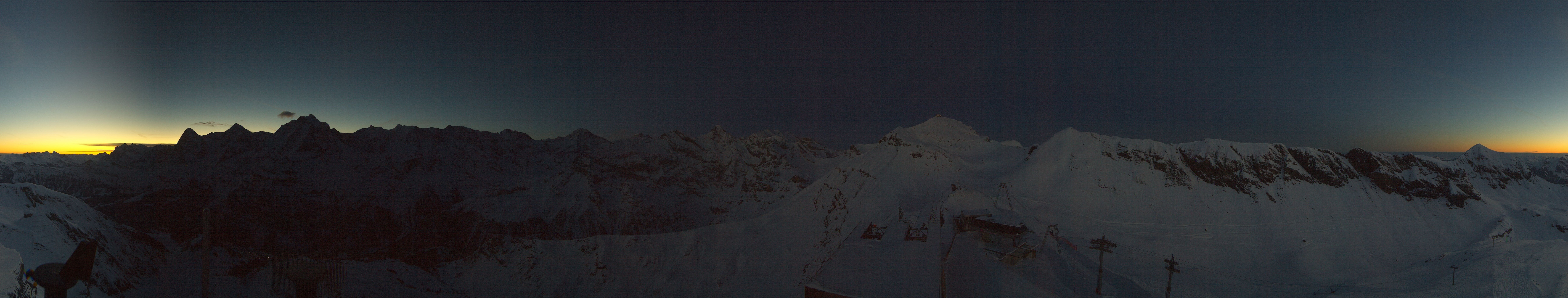 Archiv Foto Webcam Panoramacam Schilthorn Birg