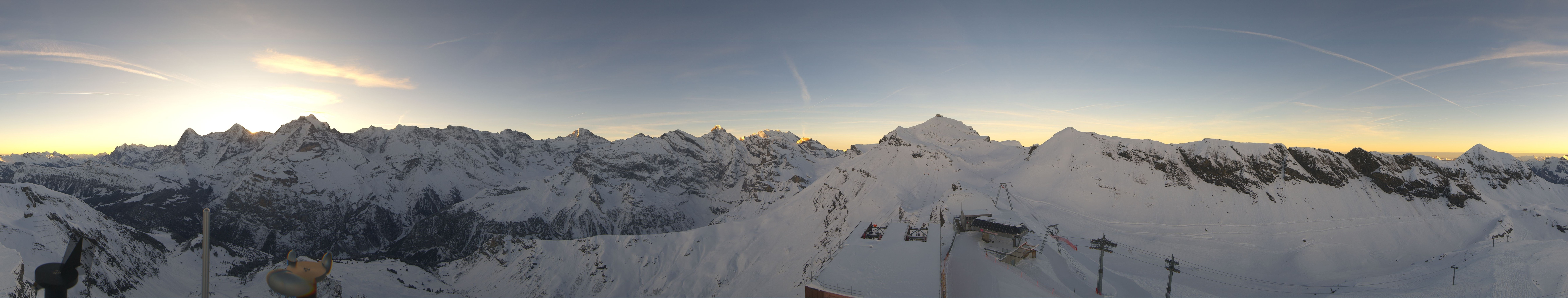 Archiv Foto Webcam Panoramacam Schilthorn Birg