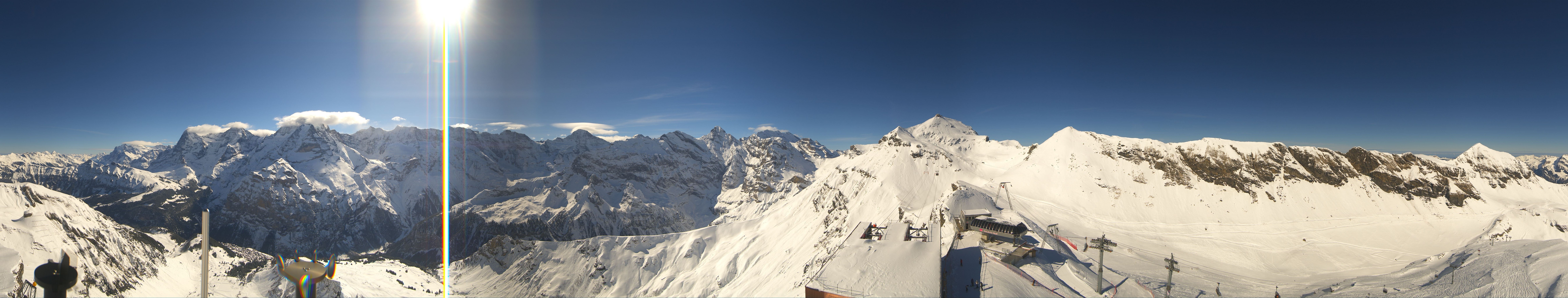 Archiv Foto Webcam Panoramacam Schilthorn Birg