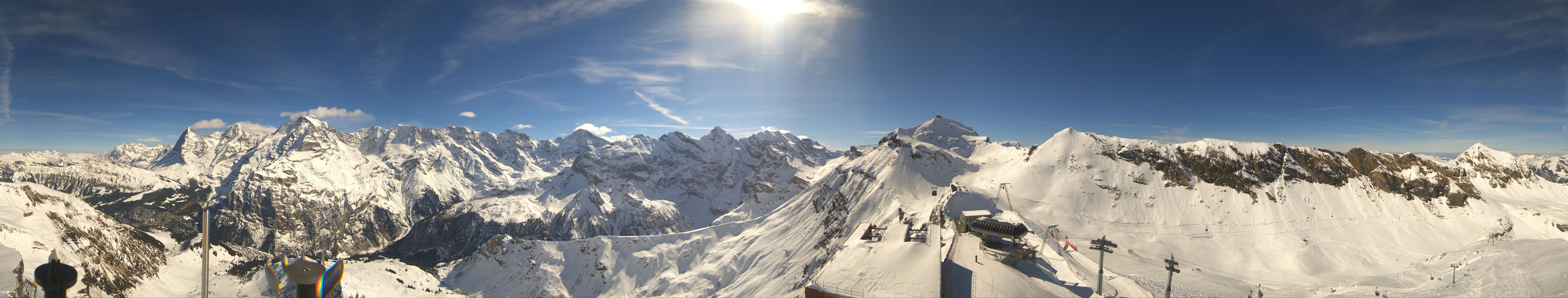 Archiv Foto Webcam Panoramacam Schilthorn Birg