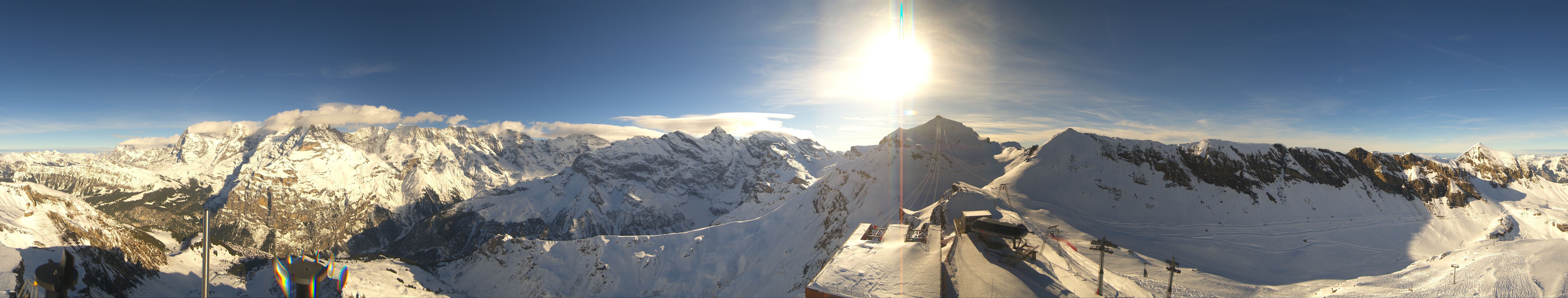 Archiv Foto Webcam Panoramacam Schilthorn Birg