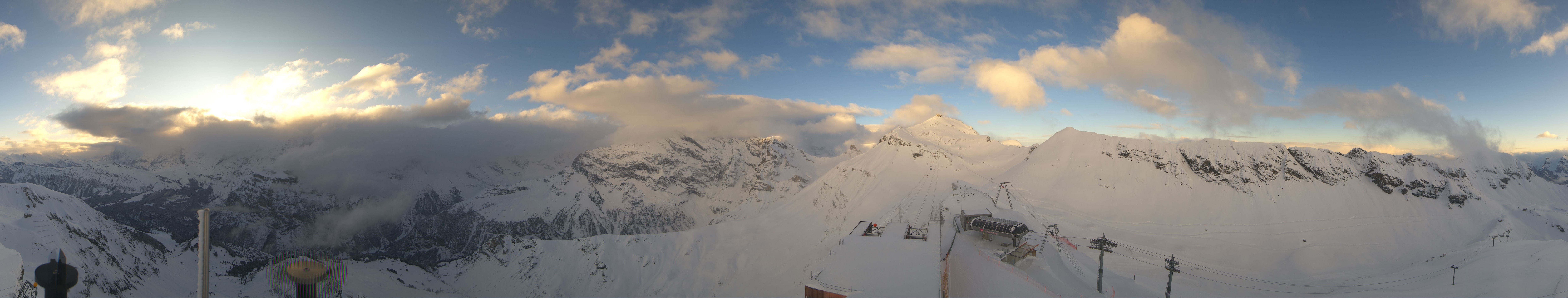 Archiv Foto Webcam Panoramacam Schilthorn Birg