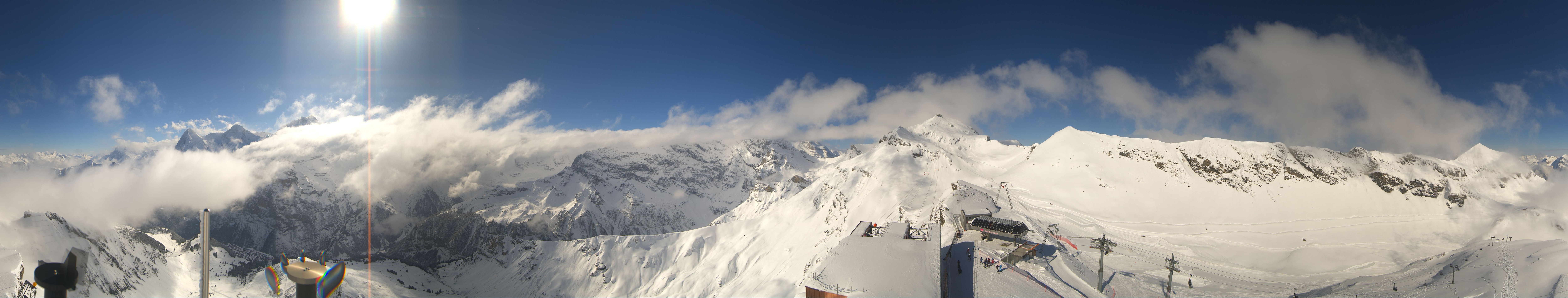 Archiv Foto Webcam Panoramacam Schilthorn Birg