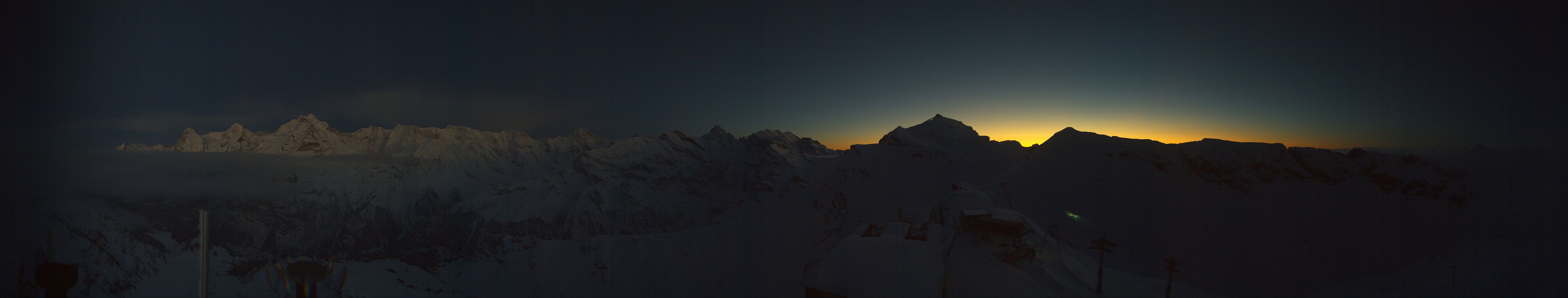 Archiv Foto Webcam Panoramacam Schilthorn Birg