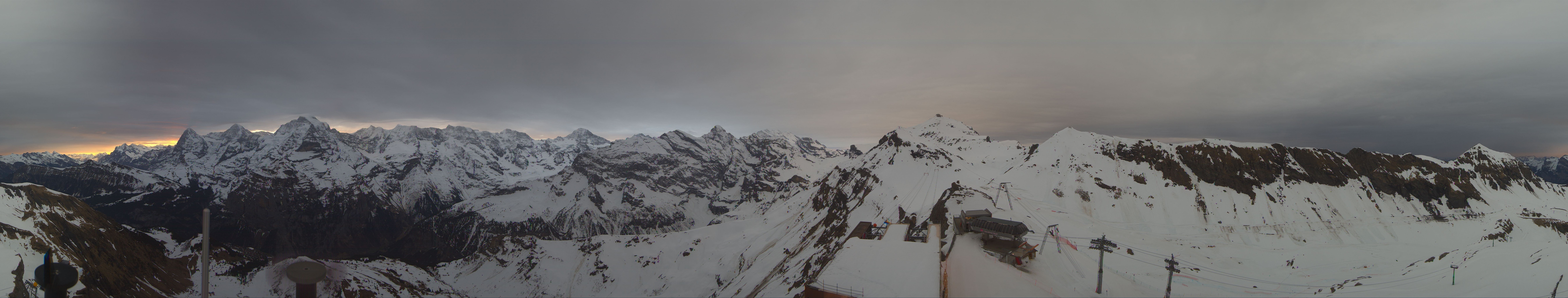 Archiv Foto Webcam Panoramacam Schilthorn Birg
