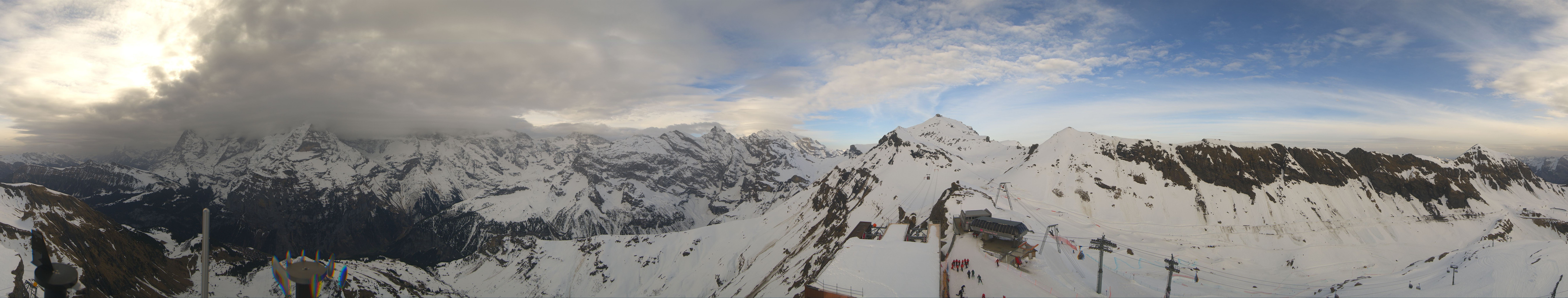 Archiv Foto Webcam Panoramacam Schilthorn Birg