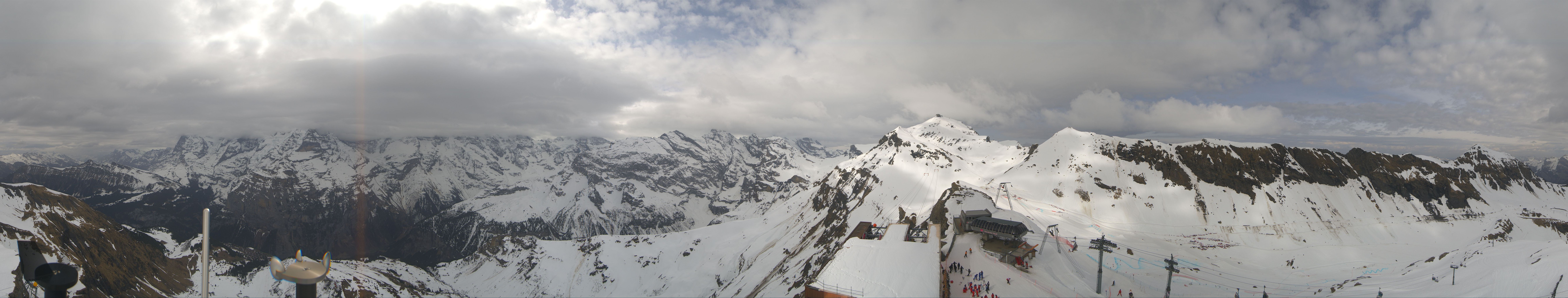 Archiv Foto Webcam Panoramacam Schilthorn Birg