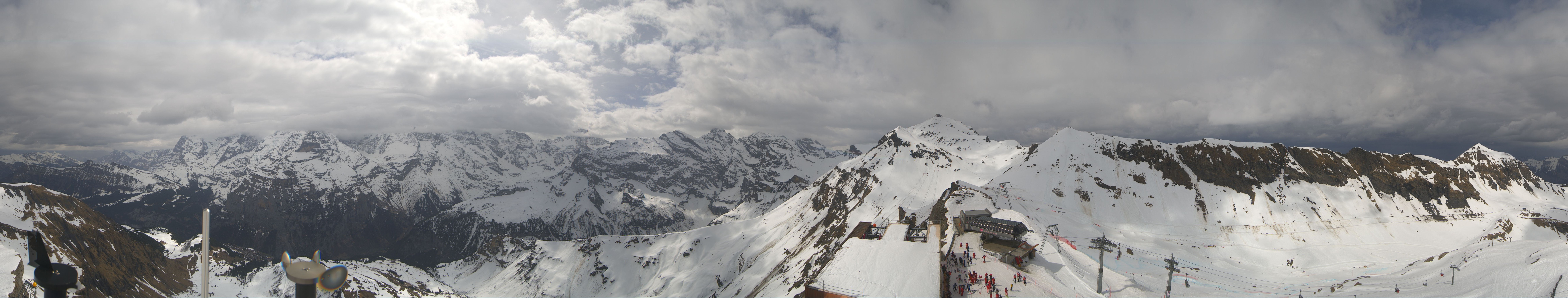 Archiv Foto Webcam Panoramacam Schilthorn Birg