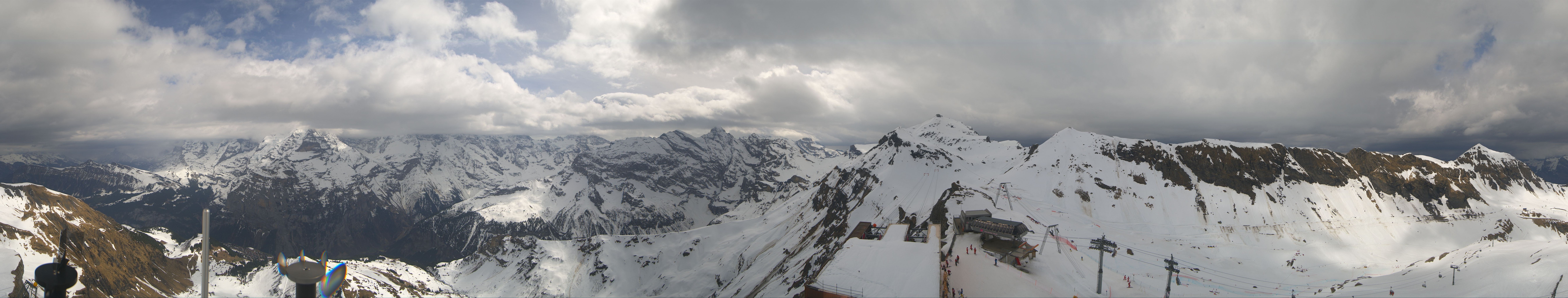 Archiv Foto Webcam Panoramacam Schilthorn Birg