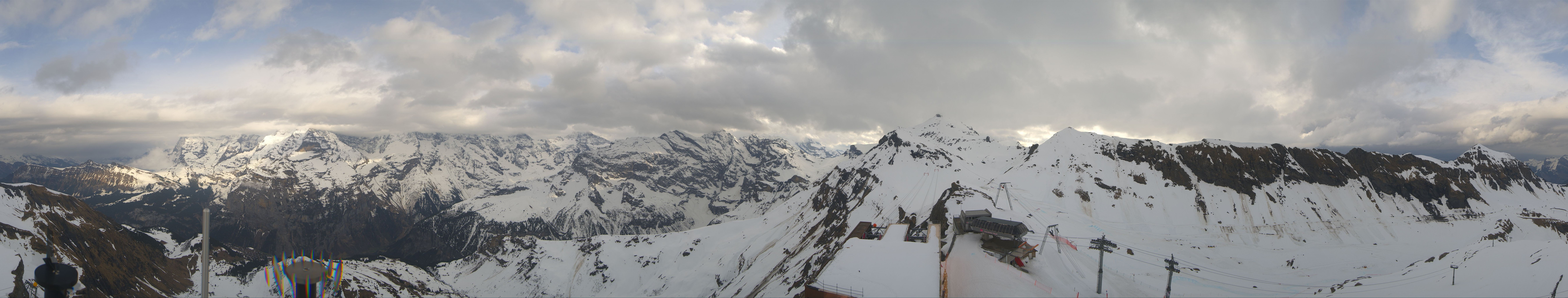 Archiv Foto Webcam Panoramacam Schilthorn Birg
