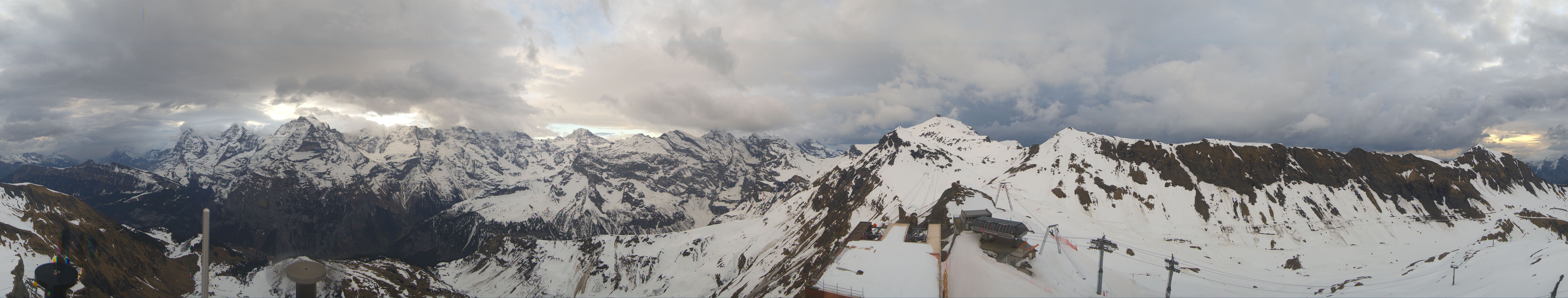 Archiv Foto Webcam Panoramacam Schilthorn Birg