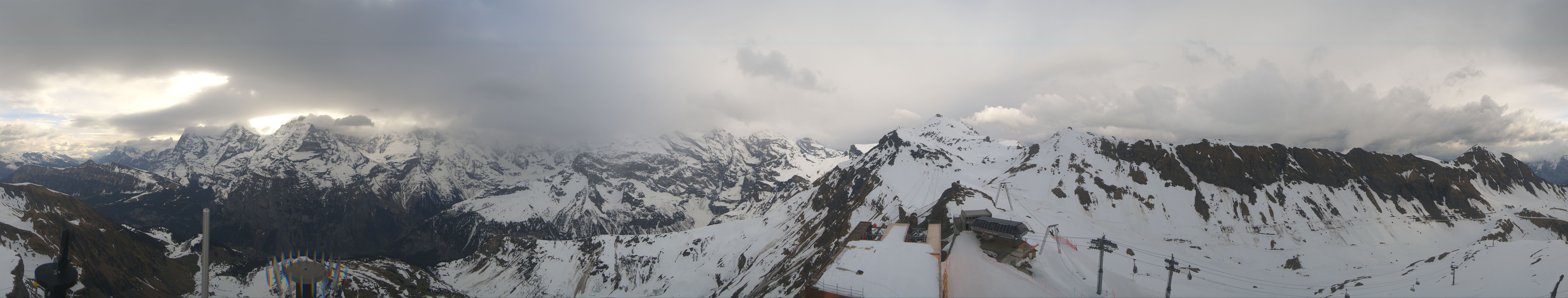 Archiv Foto Webcam Panoramacam Schilthorn Birg