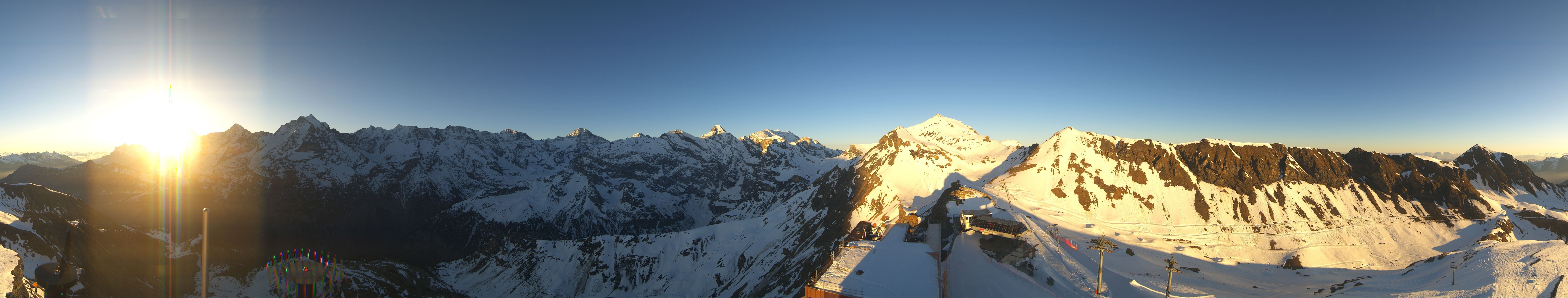 Archiv Foto Webcam Panoramacam Schilthorn Birg