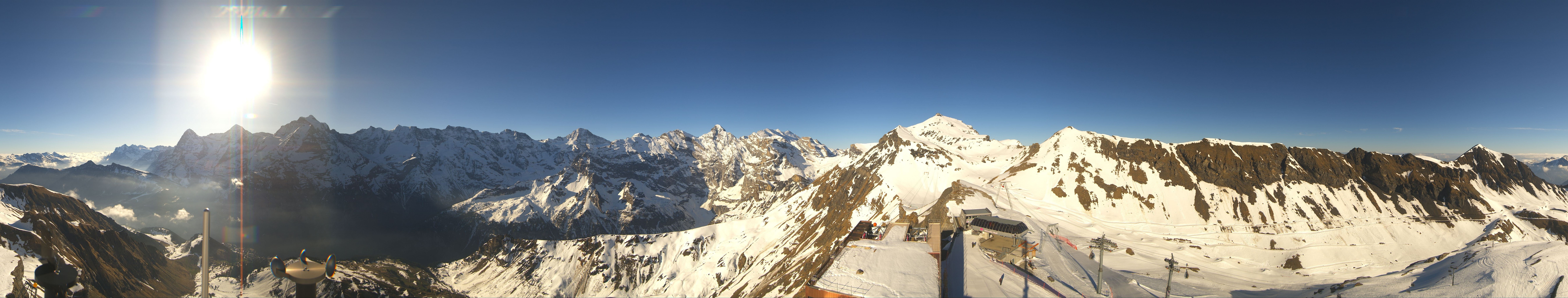 Archiv Foto Webcam Panoramacam Schilthorn Birg