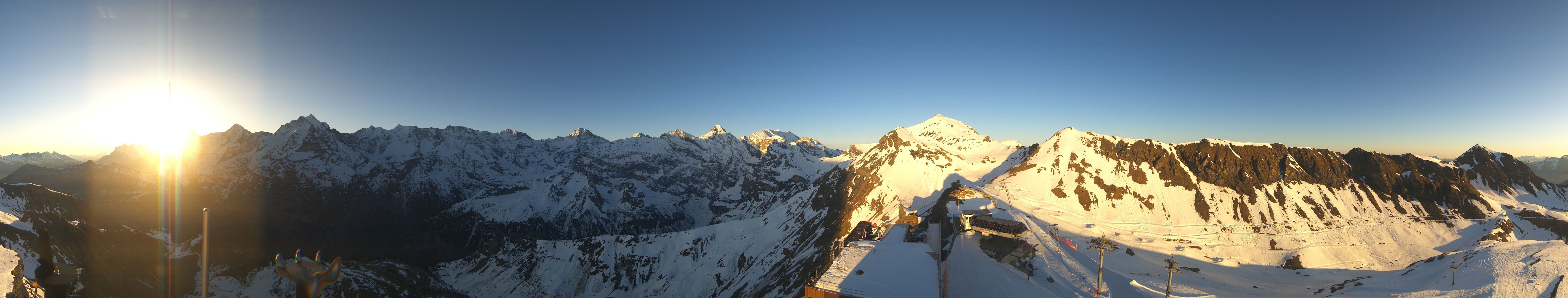 Archiv Foto Webcam Panoramacam Schilthorn Birg