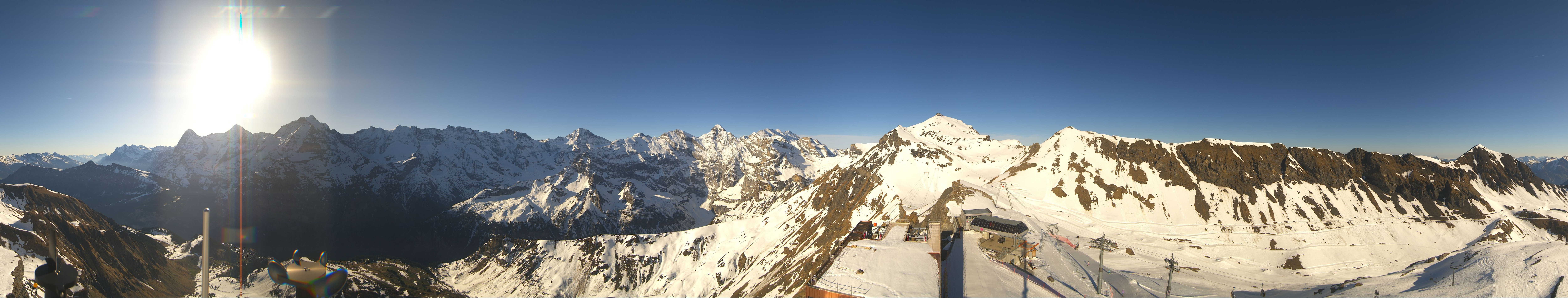 Archiv Foto Webcam Panoramacam Schilthorn Birg